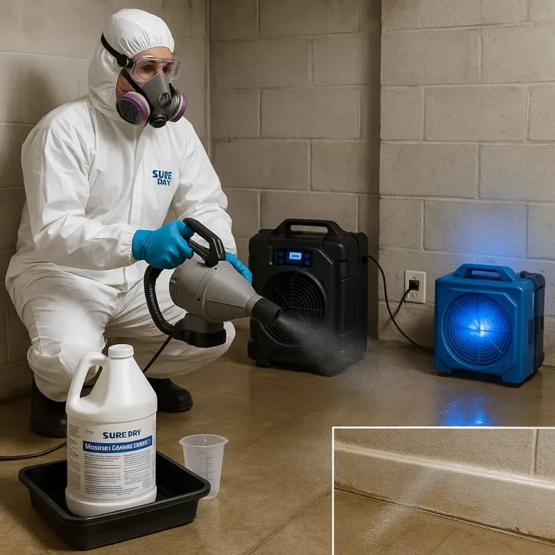 Sanitization and Odor Removal process in Souderton, PA