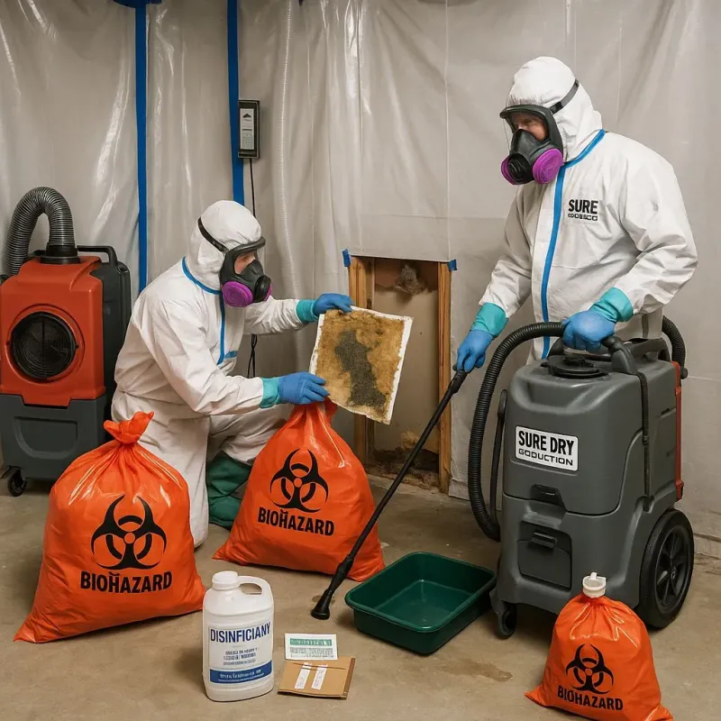 Contaminated Water Handling Protocols process in Souderton, PA